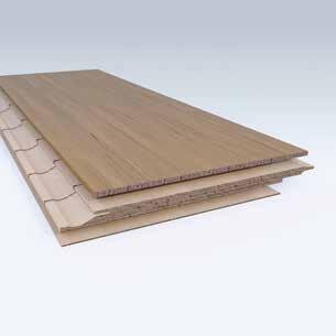 HELPFUL INFORMATION Methods of engineered plank construction lay-up The manufacturing of engineered flooring is designed to be more resource efficient using up to 2/3 less of our valuable Oak