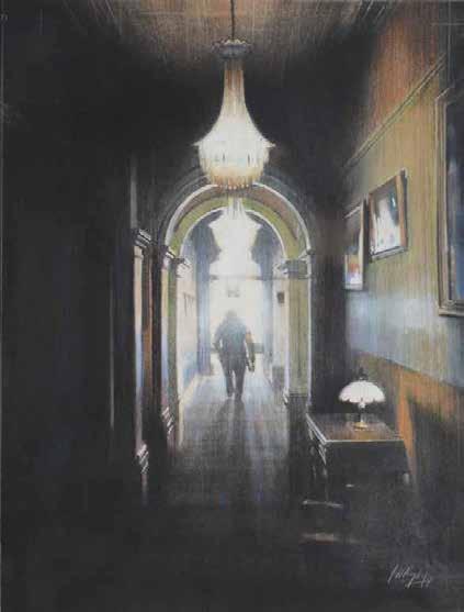 Jeff Rigby: Corridor, Carrington Hotel.