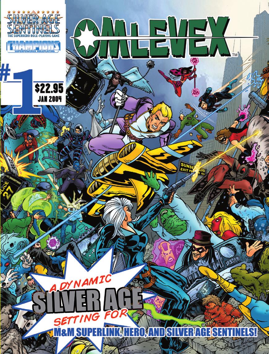 3 Omlevex Cliffhanger is firmly entrenched in the Omlevex Universe, a setting originally published by Z-Man Games and developed by Spectrum Games.