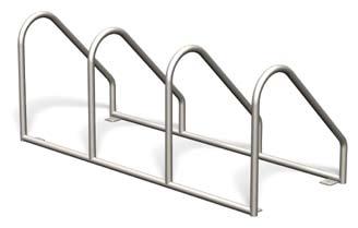 2-BAY TOAST RACK stainless steel satin polished finish Toast racks can be placed next to each other 1:100 to create centre 600 to centre 700 (not 600overall) 700 800 5, 6 and 7 bay 1:100 cycle racks.