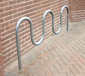 94 NORDIC & HOOP cycle stands The steel Hoop & Nordic cycle stands use loops and curves to create fun and dynamic shaped stands.
