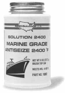 Pail SOLUTION 2400 MARINE GRADE ANTISEIZE SOLUTION 2400 MARINE GRADE ANTISEIZE is formulated for all heavy duty marine applications.