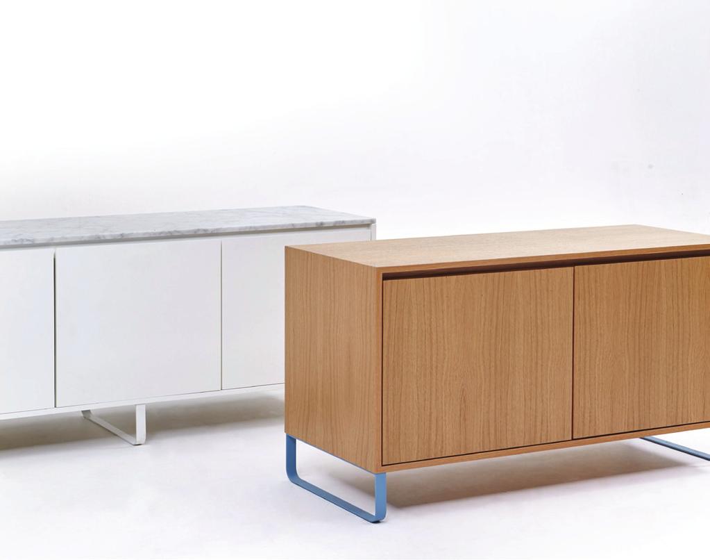 Working effortlessly as a storage unit, Sideboard is perfect for the workplace and makes a happy companion to any of the naughtone table and chair ranges.