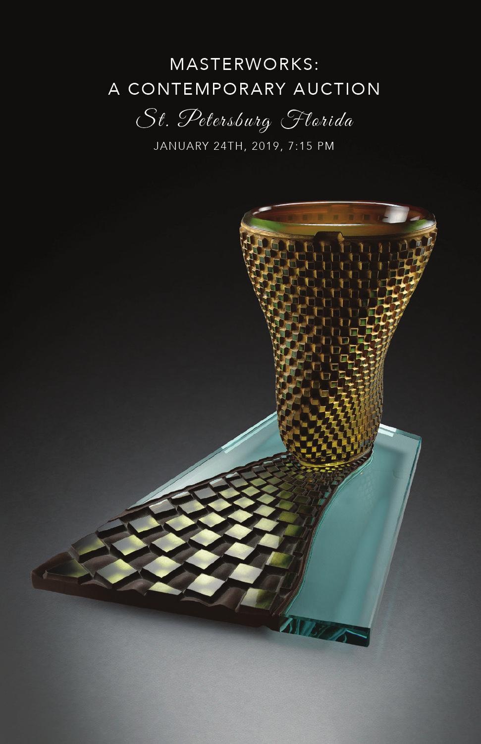 Master Works Auction Catalog Available Now See the auction online today www.habatatglass.