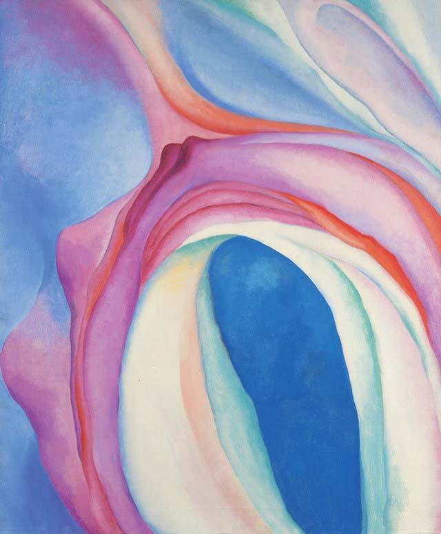 Music, Pink and Blue No. 2, 1918 Oil on canvas, 35 x 29 1/8 in. (88.