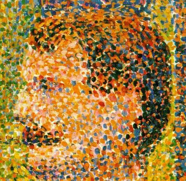 Georges Seurat Detail from The Side