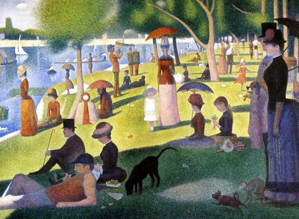 Georges Seurat Sunday Afternoon on