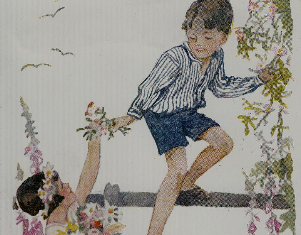 Jenny introduced us to Margaret Tarrant, wellknown for her illustrations of fairies, children and religious