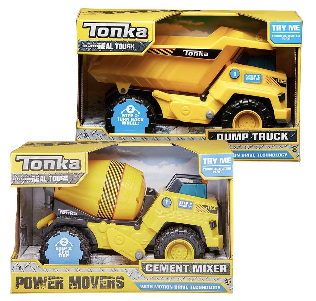 TONKA POWER MOVERS RANGE Classic Tonka trucks are back with even more power The Tonka Power Movers range features built-in technological advances designed to make playing even more immersive Press