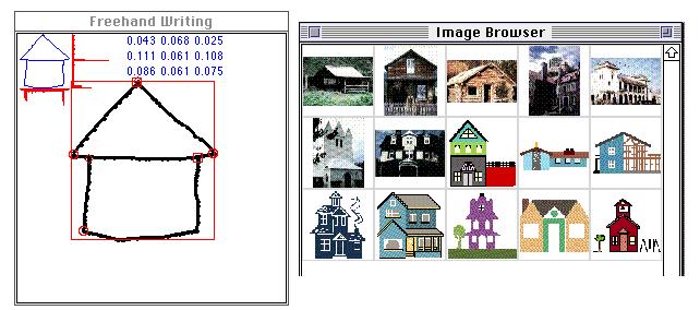 Figure 5: Image Delivery by emma An image of house among the retrieved images triggered Jack to think that using house images bring in "warm atmosphere.