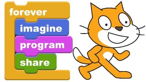 What is Scratch? It's an open source and educational software focused mainly for children, designed by the Lifelong Kindergarten group at MIT, and implemented in Smalltalk (Squeak).