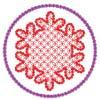 * 10041 stitches Filename: circle holly cw.