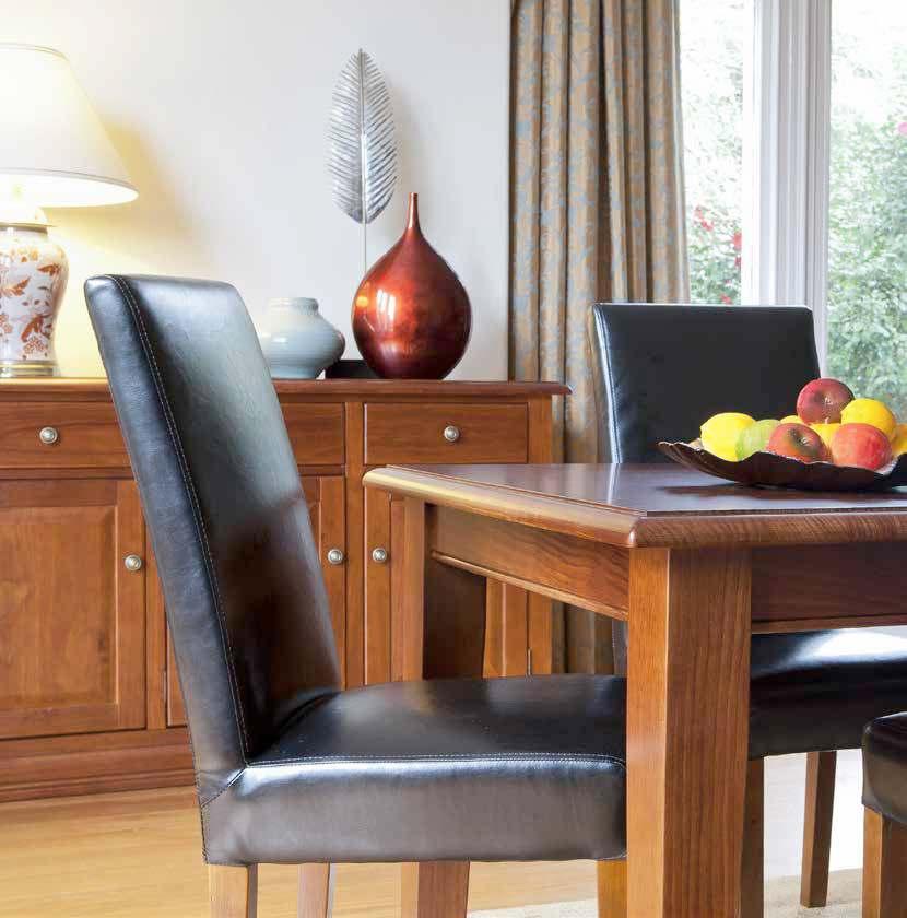 Waihi collection The Waihi Collection is a tastefully designed range of furniture made from solid timber. It is available in 6 different stain colours to harmonise with traditional interiors.