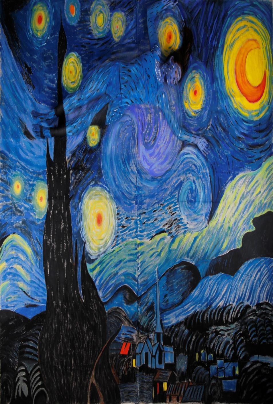 STARRY NIGHT BY VINCENT VAN GOGH (1889) Sunflowers, starry nights, a severed ear and suicide create a compelling story to anyone looking