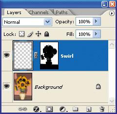 STEP 2 When the selection looks correct, click the Add a new layer icon in the Layers palette and immediately click the new layer s Add layer mask icon.