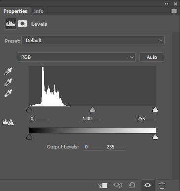 Levels a quick and easy way to adjust brightness and contrast We use the Levels adjustment to correct the tonal range of an image by adjusting intensity levels of image shadows, midtones, and