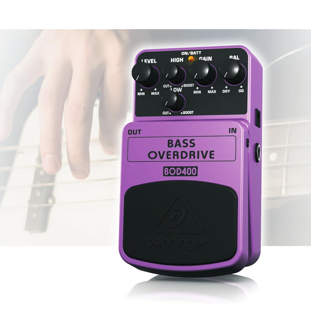 Get tube-like distortion, smooth sustain and super-fat tone This BEHRINGER product has been designed to compete head to head with leading products on the