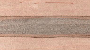elongated discolorations of the wood