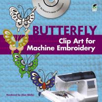 95 Butterfly Clip Art for Machine Embroidery Alan Weller Hobbyists agree that it s more fun to make your own patterns.
