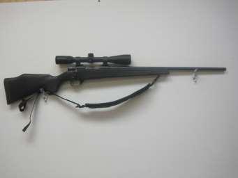 10/22 22 LR cal semi auto rifle stainless w/8 point 3-9x40 scope ser # 823-27705 4. Vanguard By Weatherby mod.