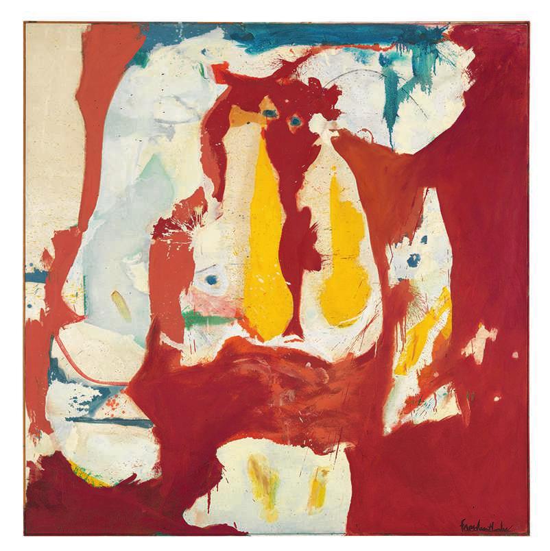 LAUREN MAHONY Helen Frankenthaler began making a name for herself in the New York art world in the early 195&s and is typically considered a second-generation Abstract Expressionist.