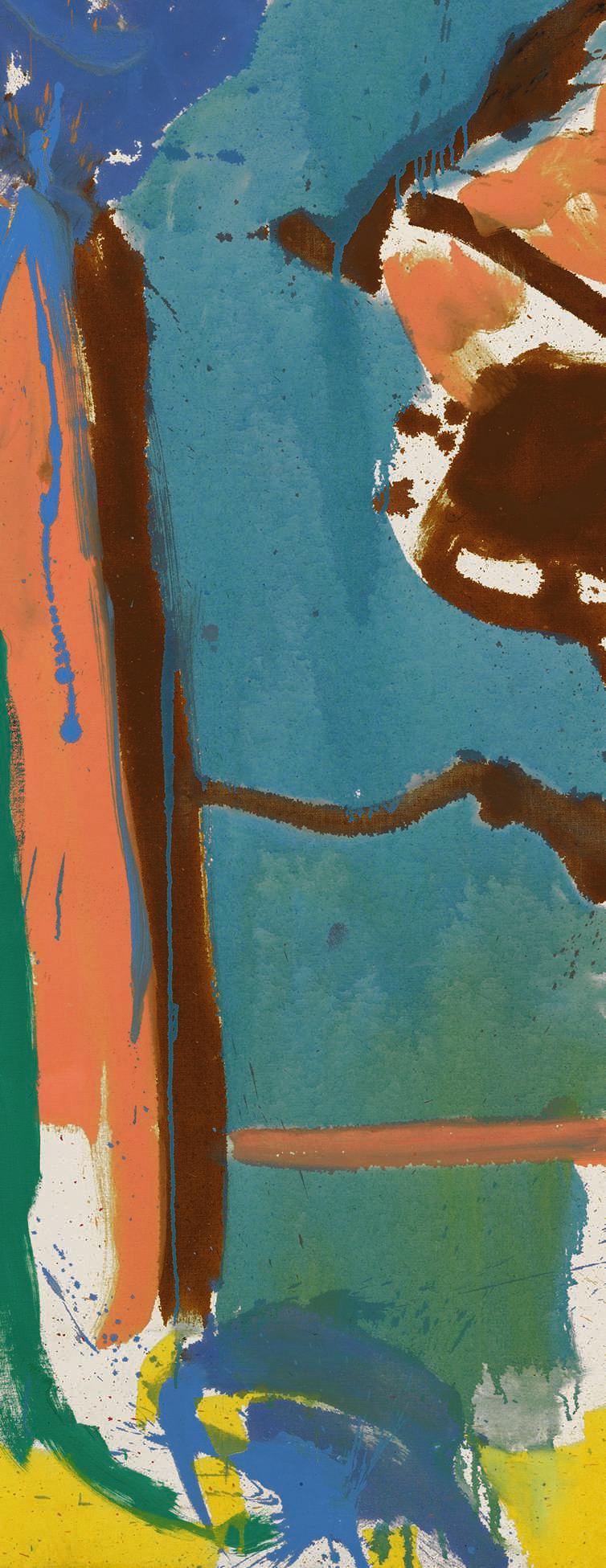 look like. So I can imagine people saying of First Creatures, for example, which comes across as a very aggressive work, This isn t what a Helen Frankenthaler painting should look like.