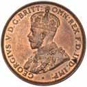 Carbon spot, brown and nearly uncirculated. 914 George VI, 1938 and 1943. Choice uncirculated; uncirculated.