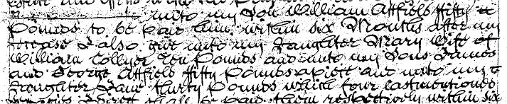 Here is William s will of 1783 mentioning his son James. Unfortunately it gives no clue to where James lived or what he did. Could James, son of William, be James 2, the victualler of Farnham?
