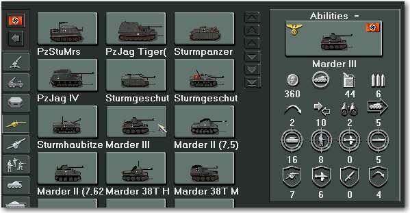 With the prestige we have now, we can buy a Marder III, an antitank