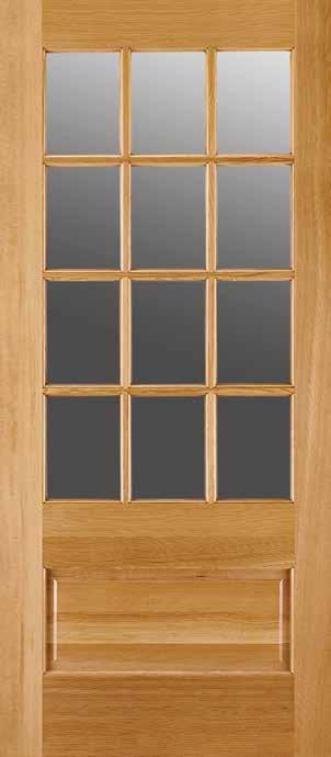 HEMLOCK PREMIUM SASH DOORS 5101 5112 5404 1 1/8" Single-Hip Raised-Panel Profile 5201 5209 SIDELITES HEMLOCK is a type
