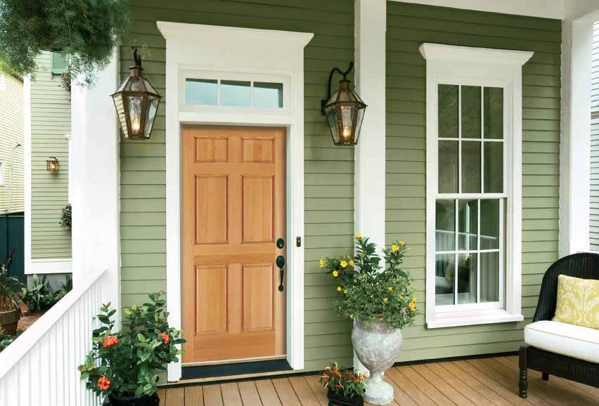 STORM DOORS Storm doors provide additional protection for exterior doors in many climates.