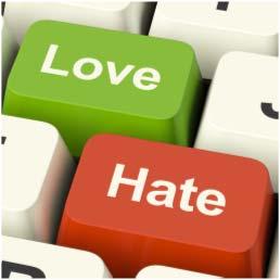 LOVE/HATE What do you love