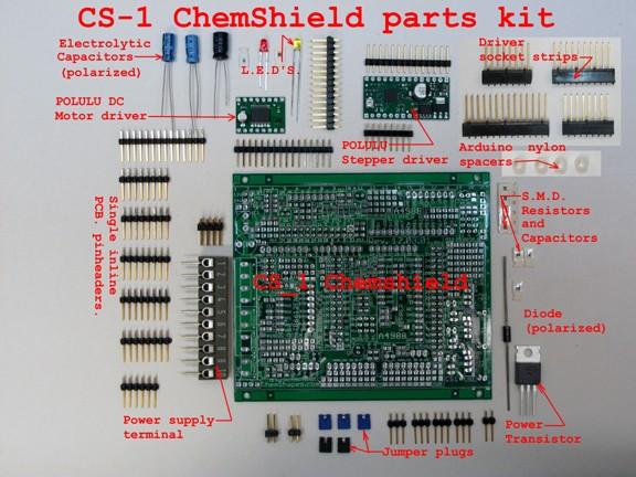 Page 1 Of 6 Assembly instructions for the CS-1 ChemShield What is S.M.D SMD=Surface mount devices, like all the components does not have leads, but gets soldered onto flat solder pads.