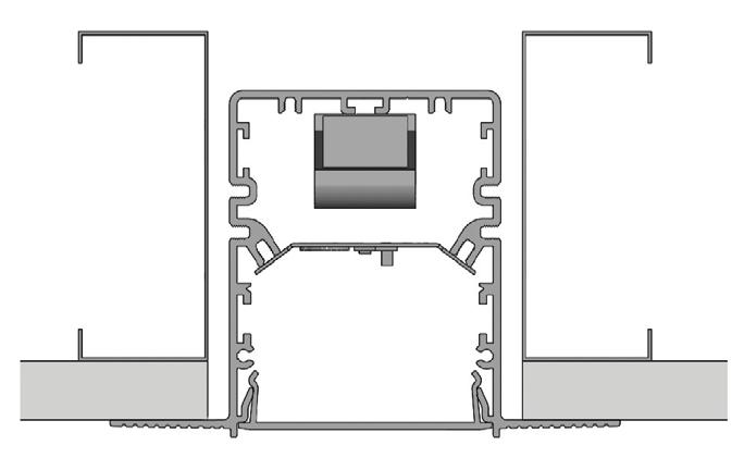 INSTALLATION INSTRUCTIONS FOR MOUNTING IN HARD CEILING AND JOINING FIXTURES 1. Prepare wall/ceiling with proper rough-in width openings (see chart on page 3). 2.