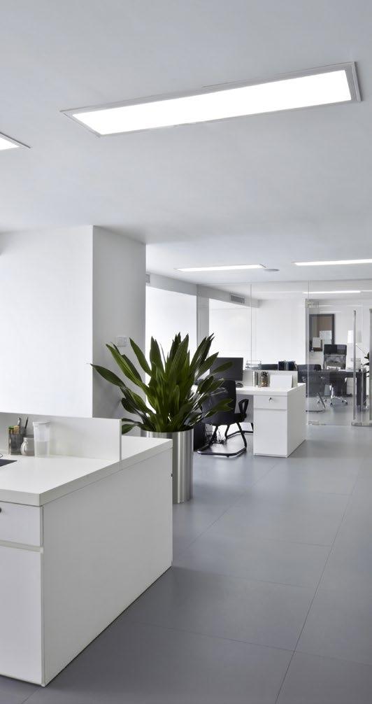TIPS FOR MODERN AND PLEASANT OFFICE AIM HIGH Studies show that good office lighting increases productivity and wellbeing as well as boosting creativity.