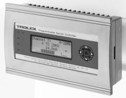 Up to 8 analogue sensors or process signals. Up to 8 frequency or pulse inputs for counting, timing, speed sensing, etc. Up to 16 on/off or digital inputs, thermostats, limit switches, etc.