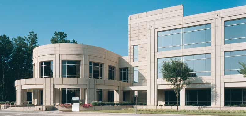 Architectural precast panels can span great distances (20 to 60 feet) and be connected directly or adjacent to structural columns.