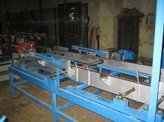 AUTOMATIC PALLET PUTTING LINE APL 05 Machinery is intended to be installed to the pallet producing line and represents the final node of line receiving