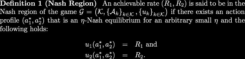 Distributed decisions: Nash equilibrium What is the Nash