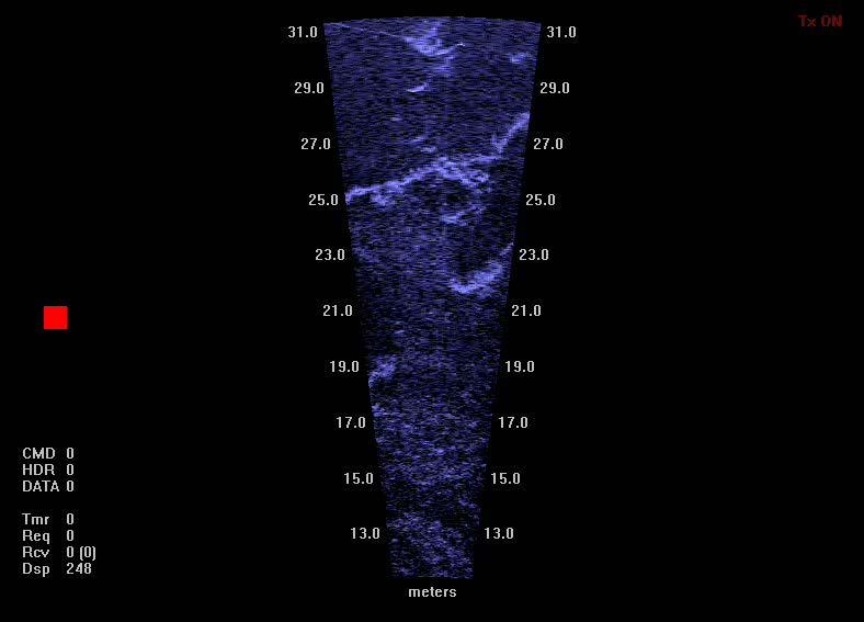 acoustic imaging sonar - 900 khz - 1.