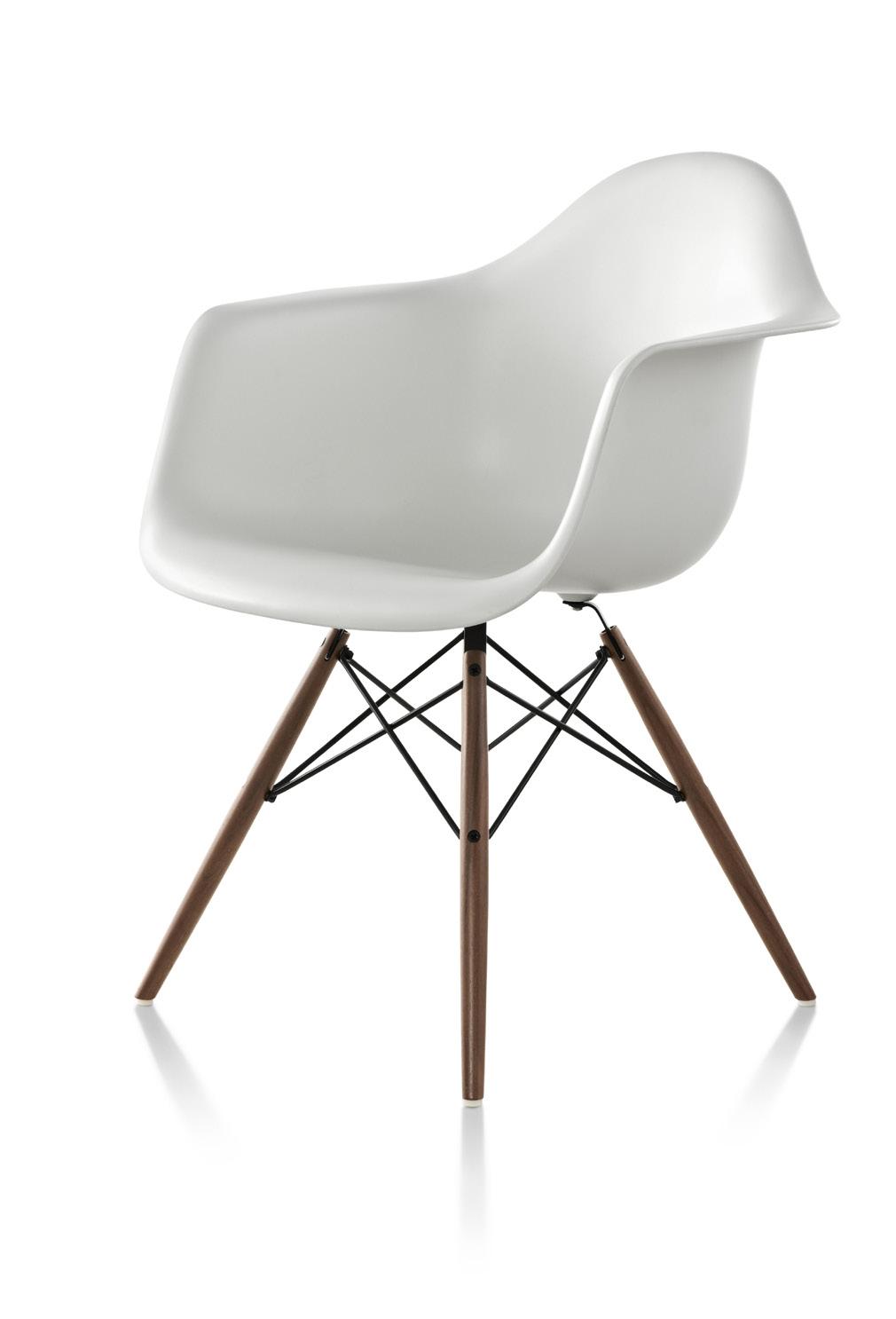 . Eames Molded Plastic Armchair Dowel Base This enduring chair, originally designed in 1948 by, epitomizes the designers mantra of the best for the most for the least.