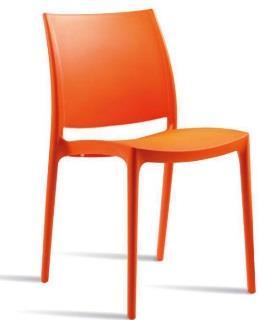 plastic side chair.