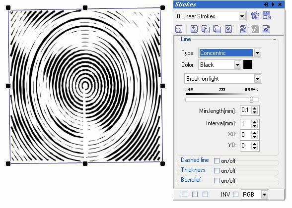 Parameters for Concentric type line The following parameters are specified for concentric type