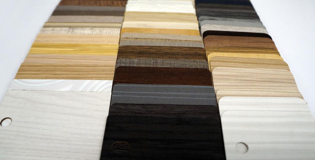 TABLE TOP MATERIALS LAMINATE For manufacturers not listed here, please contact