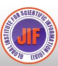 GLOBAL INSTITUTE FOR SCIENTIFIC INFORMATION (GISI) JOURNAL IMPACT FACTOR JOURNAL IMPACT FACTOR () Notes: Factor (JIF) provides a systematic, objective means to critically evaluate the world's leading