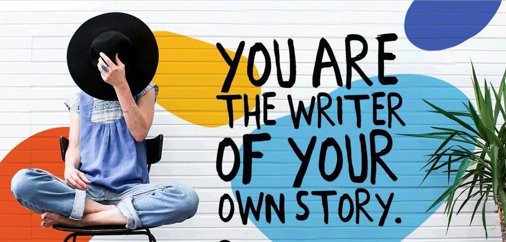 INTRODUCTION - THESIS The biggest and best tip we can give you: Your thesis is that you are in the middle of your own story: the past has made you