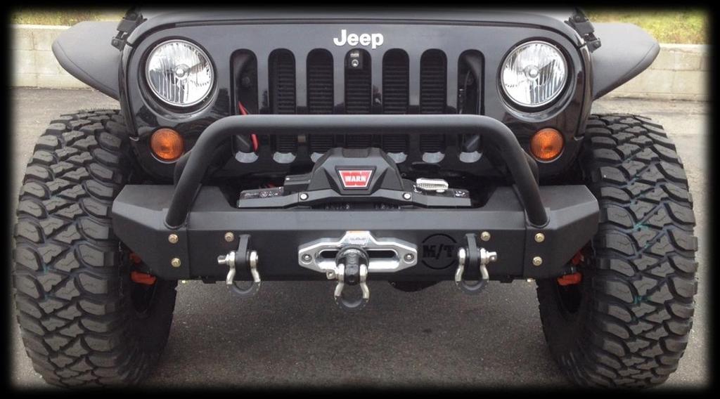 THANK YOU FOR PURCHASING THE M/T METAL SERIES MODULAR JK FRONT BUMPER Your safety and the safety of others is very important.