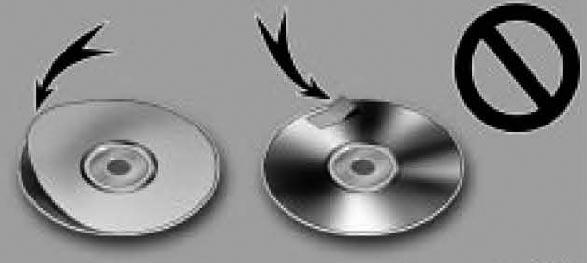 2. Inspect customer s CDs. Common problem areas are: CDR (with label) Scratches/cracks Fingerprints Dust and/or dirt 8 cm diameter CDs CD Digital Audio logo (Confirm the CD has this logo.