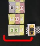 As such, when moving, feel free to swerve your car around other cars -with sound effects if you like- as you see fit. Note, there is no limit to the number of cars that can occupy the same row.