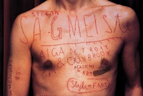 Stefan Sagmeister, born in